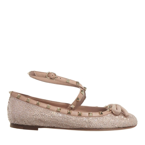 Valentino Garavani Ballerina Slipper Sandals Pink