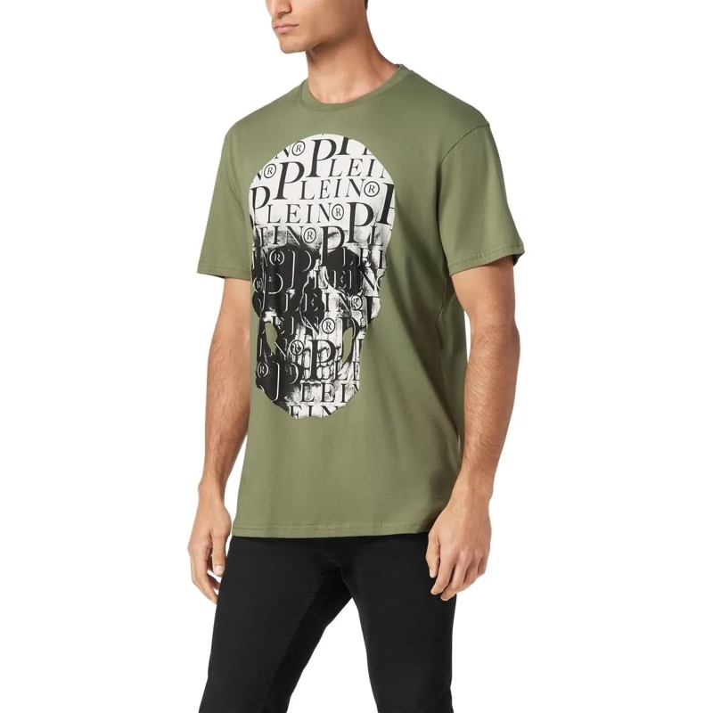 Philipp Plein T-Shirt T-Shirt Skull grün(Image 2)