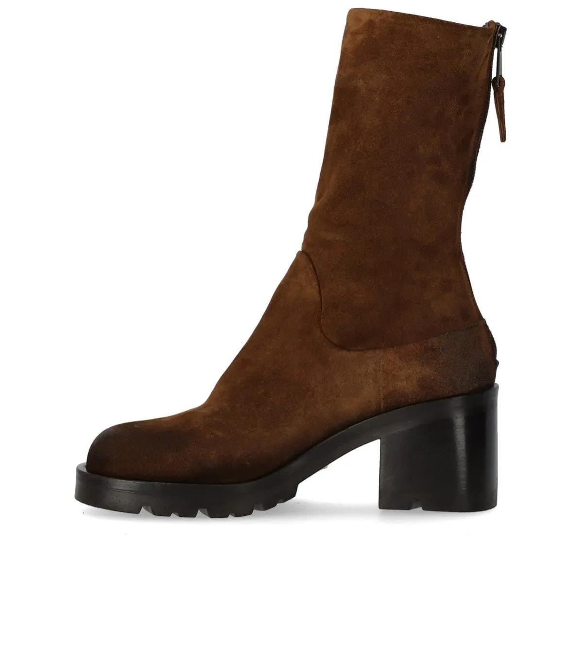 Thumbnail - Strategia Stiefel - Life Brown Heeled Ankle Boot - Gr. 40 (EU) - in Braun - für Damen
