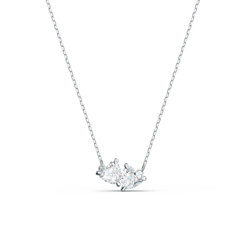 Swarovski Mittellange Halskette Attract Soul Heart Rhodium plated White (Image 2)