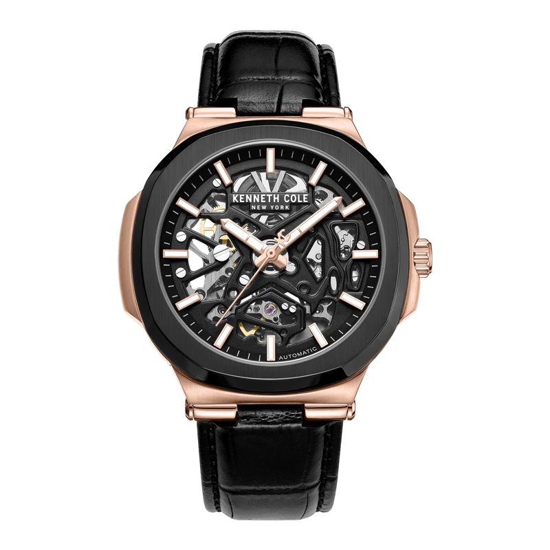 Kenneth Cole Automatikuhr Automatikuhr Rockland schwarz