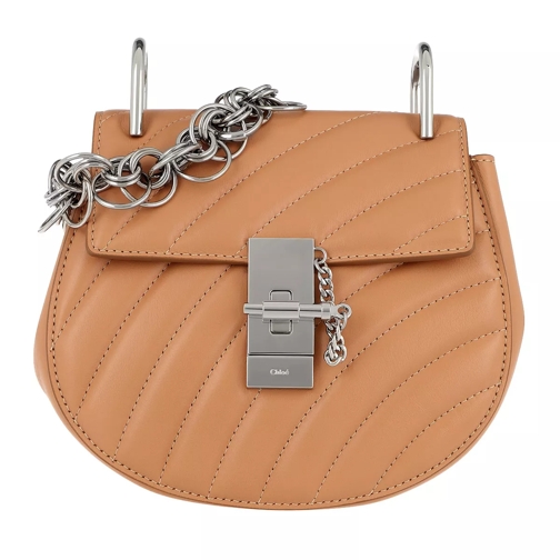 Chloé Drew Bijou Mini Quilted Leather Blush Pink Crossbody Bag