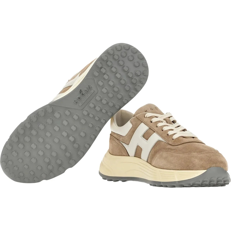 Hogan Low-Top-Sneaker Sneakers Beige taupe(Image 4)
