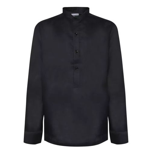 Pt Torino Linen Shirt Black 