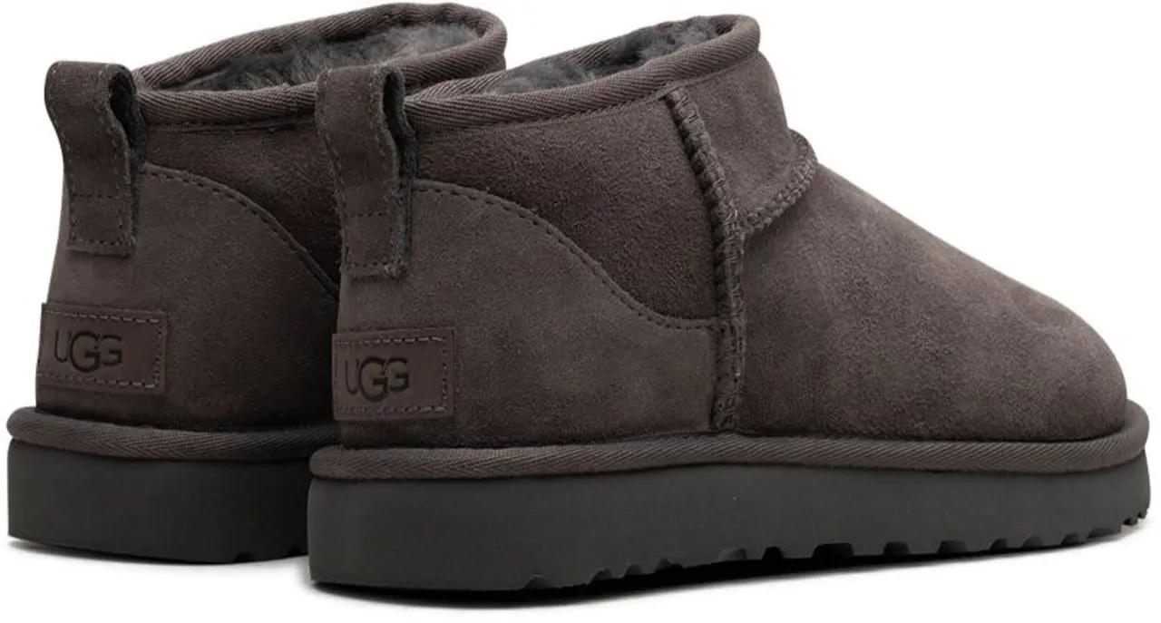 Thumbnail - UGG Stiefel - Grey Suede Ankle Boots With Padded Collar - Gr. 37 (EU) - in Grau - für Damen