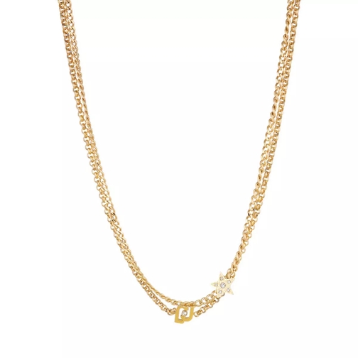 LIU JO Necklace Icona Monogram  Gold Mittellange Halskette