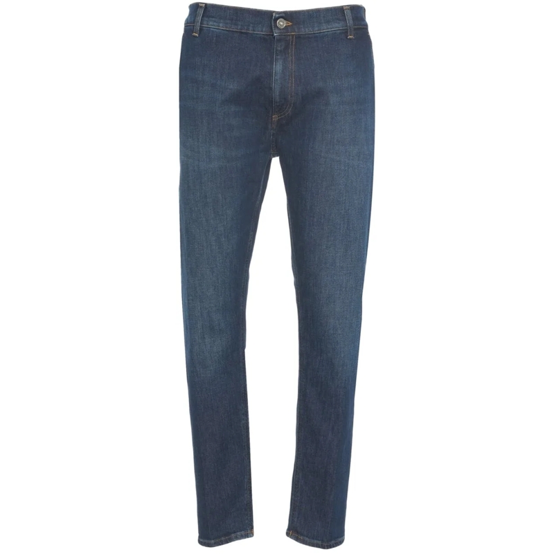 Dondup Jeans à jambe droite Carrot fit jeans 'Jeff' blau