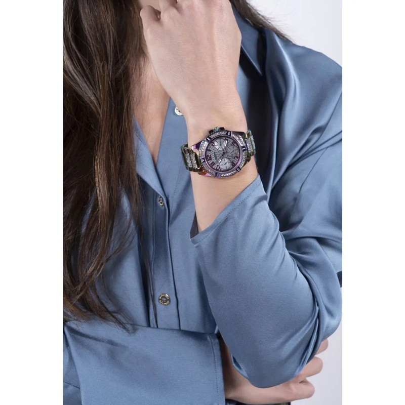 Guess Quarzuhr Quarz-Analoguhr Gs Lady Frontier lila(Image 5)