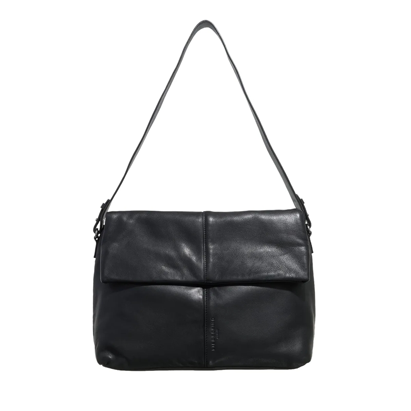 Liebeskind Berlin Messenger Bag Fiona Sheep Natural Black