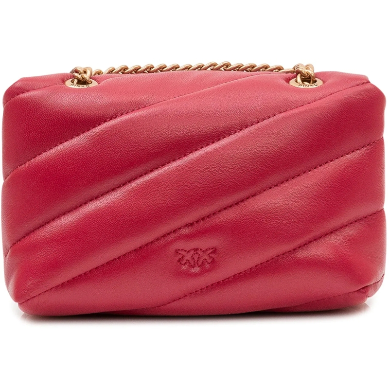 Pinko Schultertasche Borsa Love Puff Baby Trapuntata con Patta e Tracol rot(Image 4)