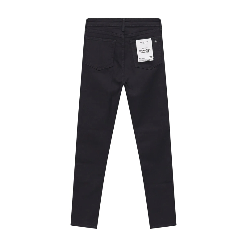 Rag & Bone Jeans High-Rise Skinny Jeans The Nina schwarz(Image 2)