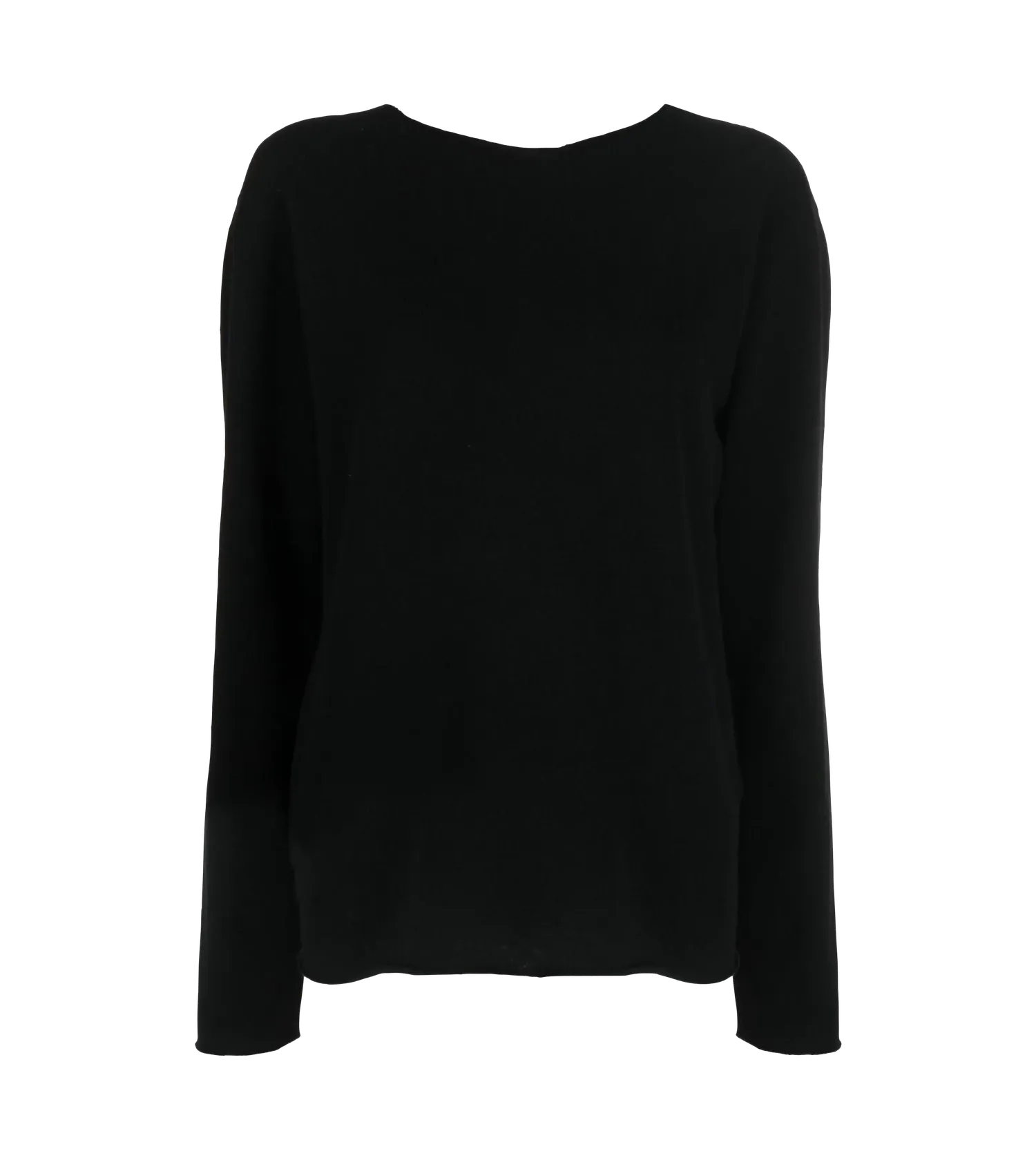 Jil Sander - Kaschmirpullover mit Rundhalsausschnitt - Größe 36 - multi