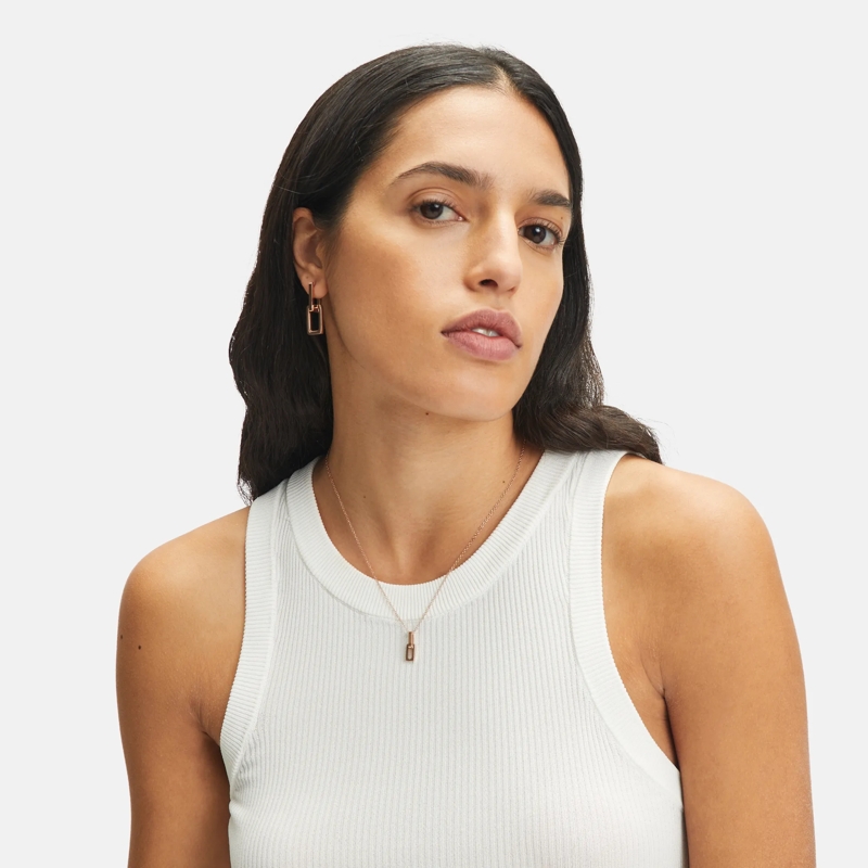 Liebeskind Berlin Ohrstecker Edelstahl The Mini Link rose(Image 2)