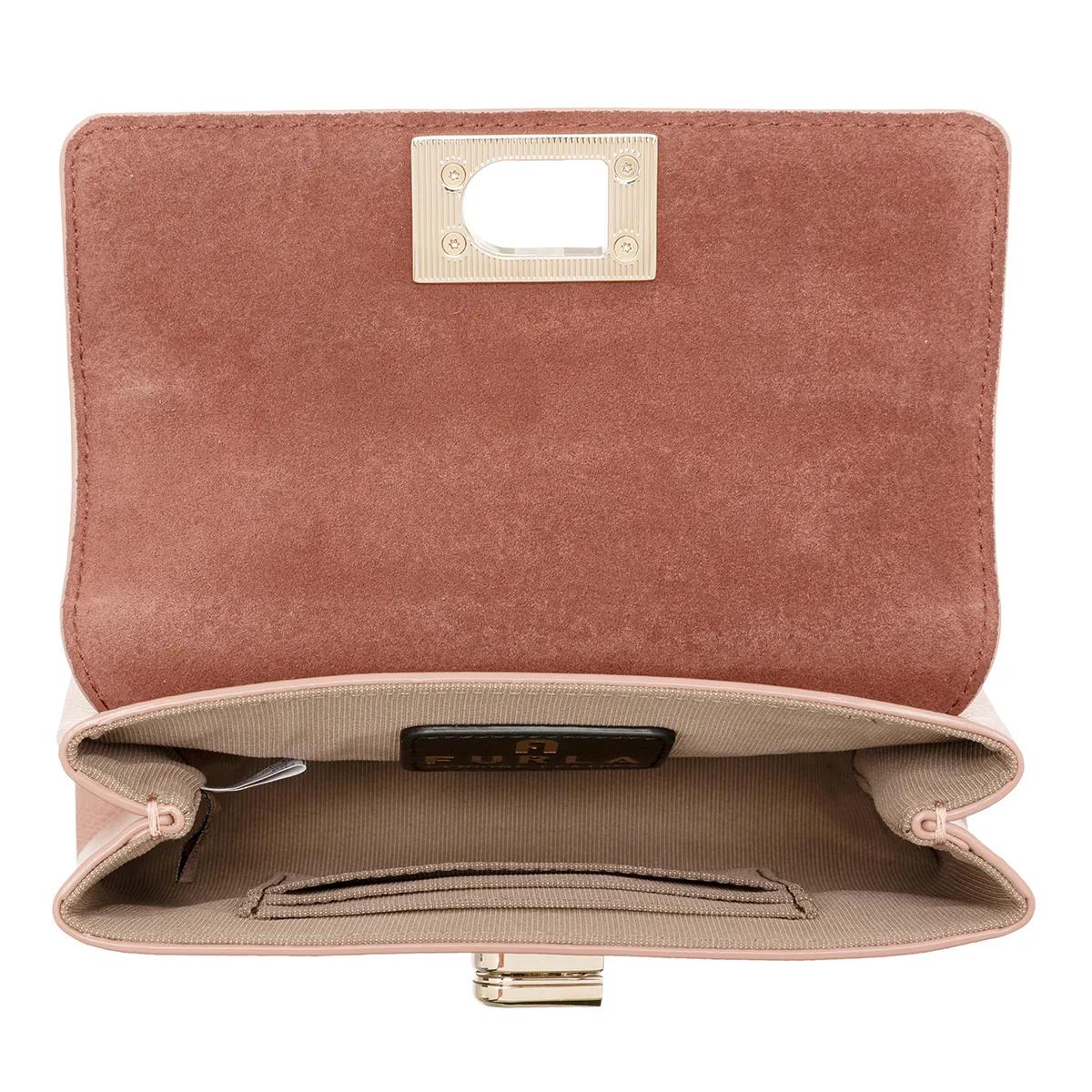 Furla Crossbody bags 1927 Mini Crossbody Top Handle in poeder roze