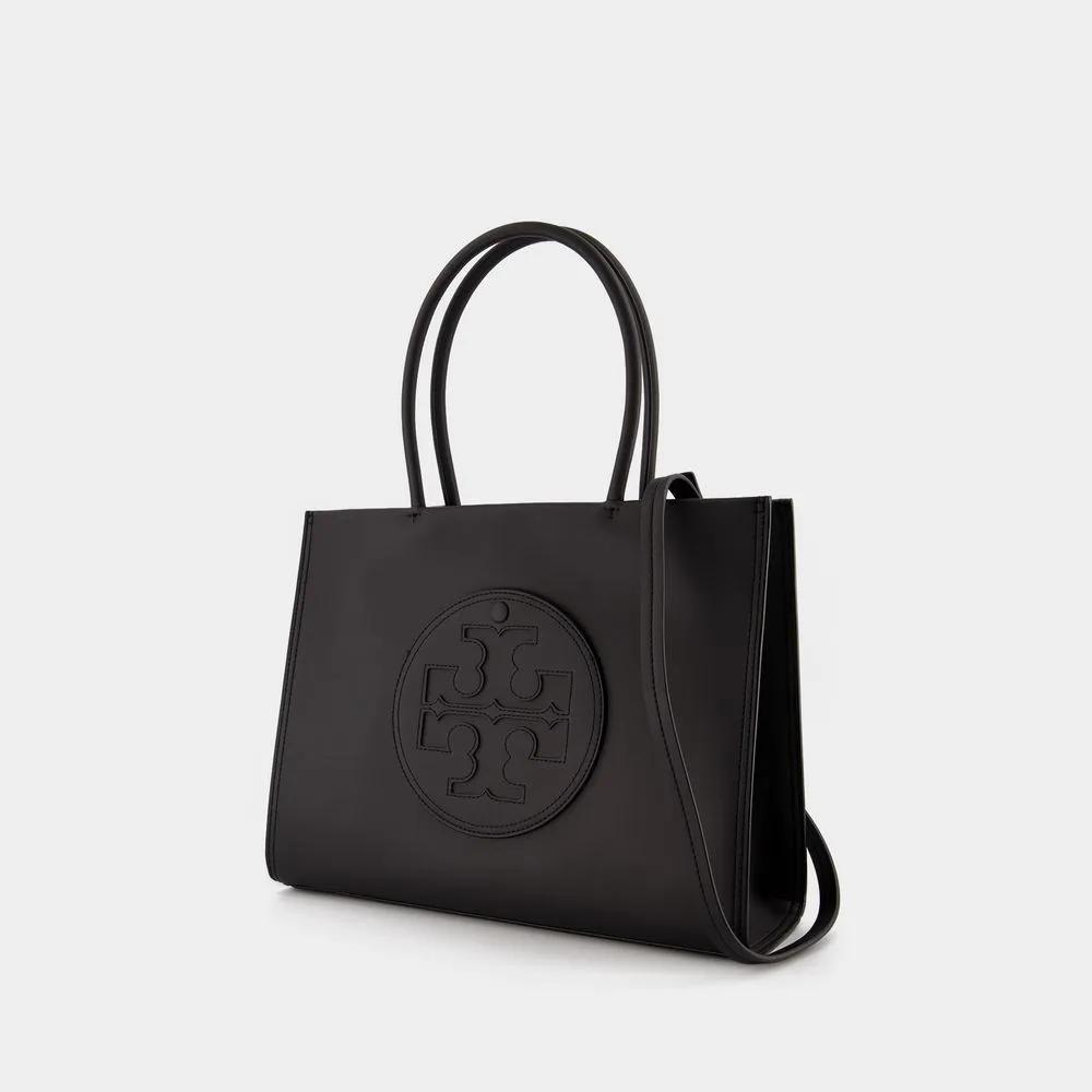 TORY BURCH Totes & shoppers Small Ella Bio Tote Alternative Leather Black in zwart