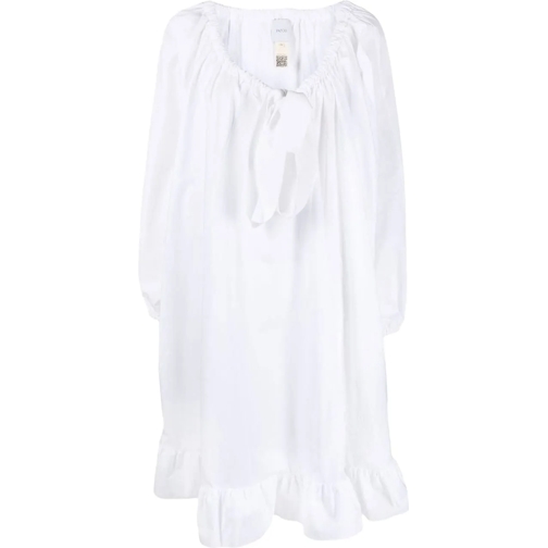 Patou Midi-Kleider Dresses White weiß