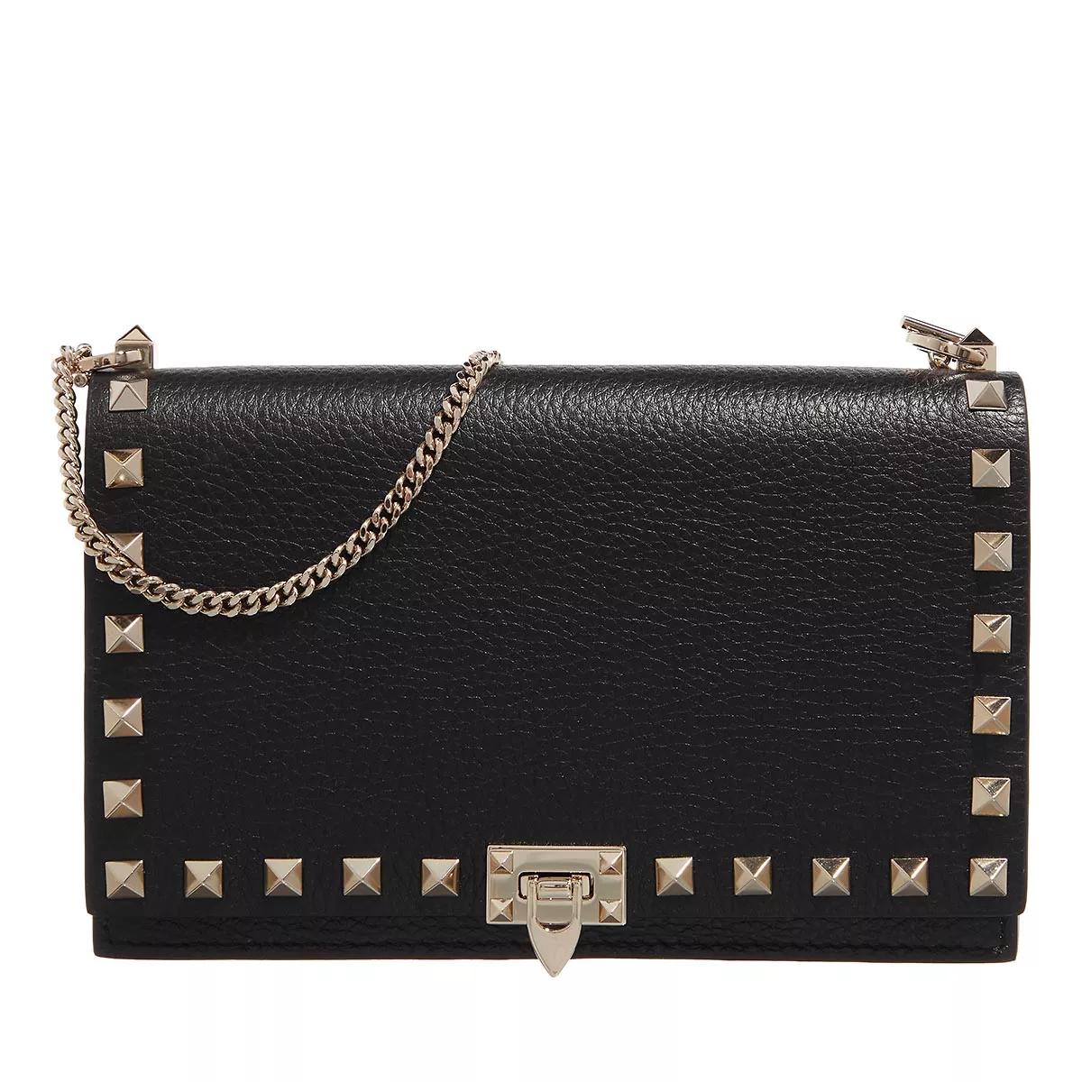 Pouch Rockstud Black Crossbody Bag