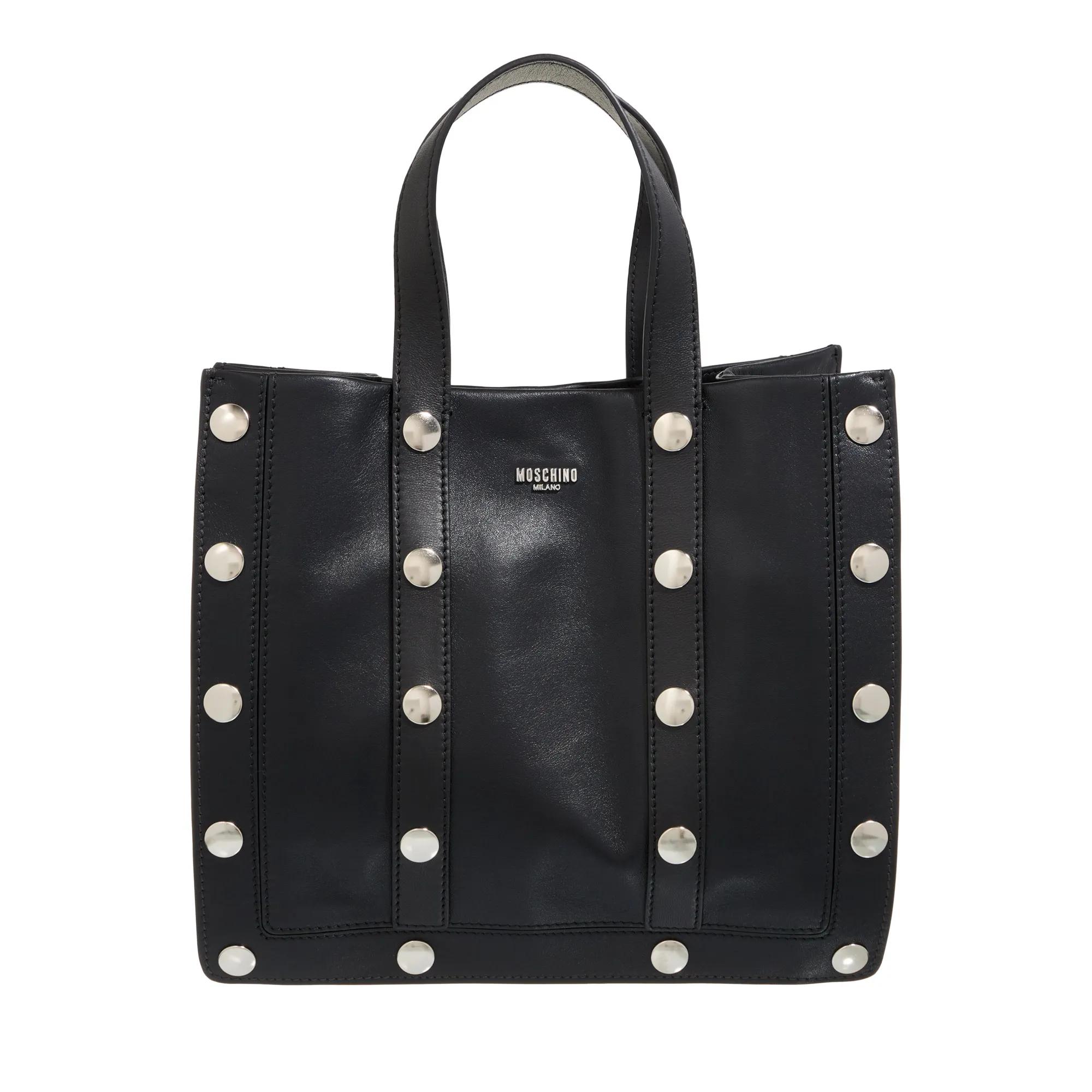 Moschino Tote - Moschino Buttons - Gr. unisize - in Schwarz - für Damen