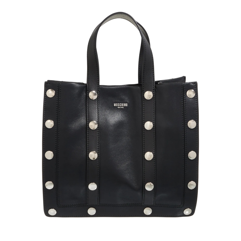 Moschino Tote Moschino Buttons Fantasia Nero