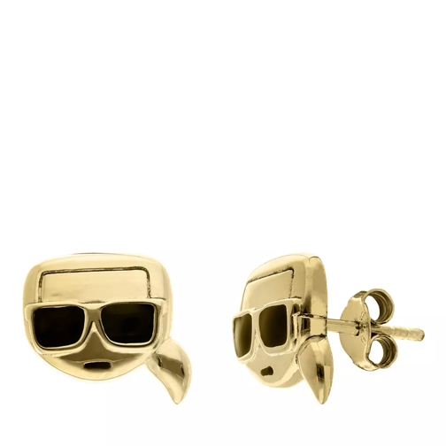 Karl Lagerfeld K/Ikonik Karl Stud Earrings A780 Gold Ohrstecker
