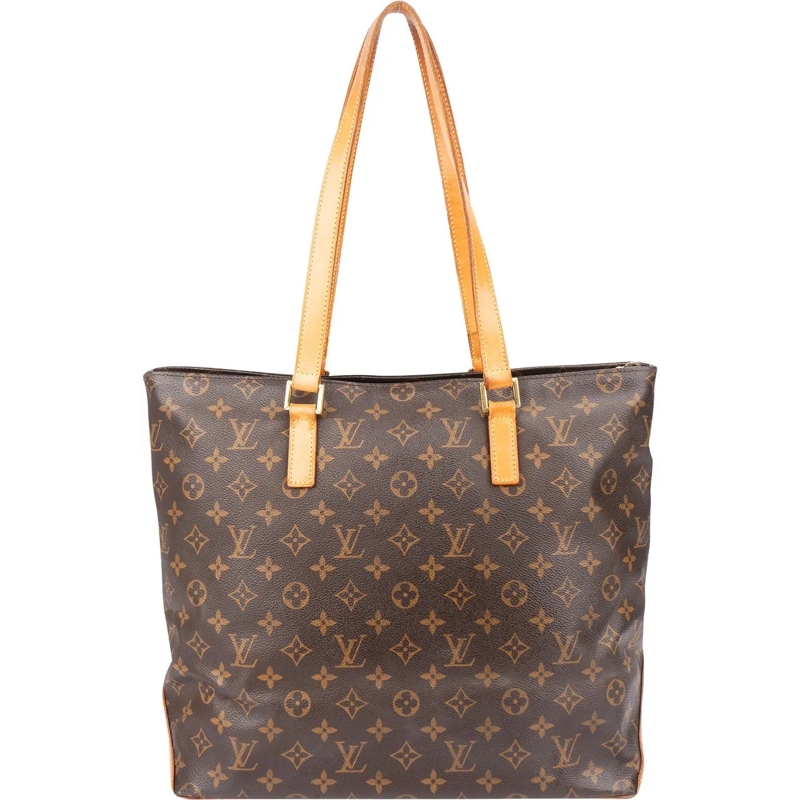 Louis Vuitton Tote Louis Vuitton Canvas Monogram Cabas Mezzo Shoulder braun
