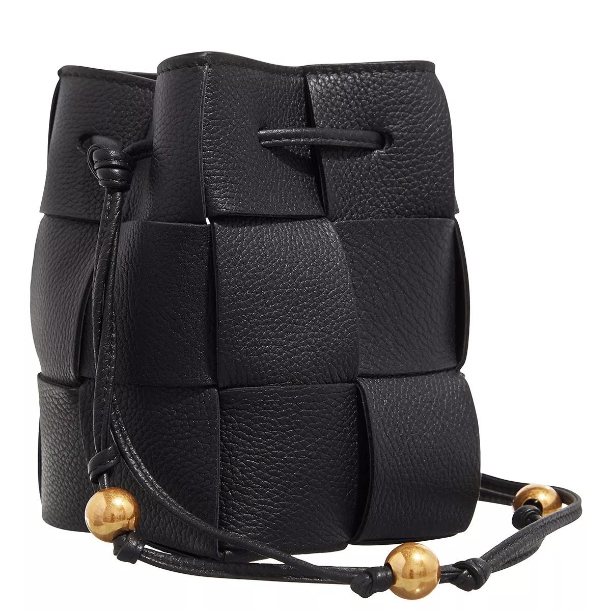 Bottega Veneta Crossbody bags Mini Cassette Bag in zwart
