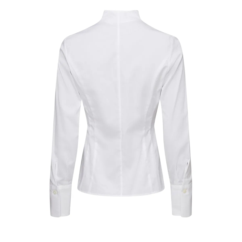 VAN LAACK Bluse Bluse Modern Fit Uni weiss