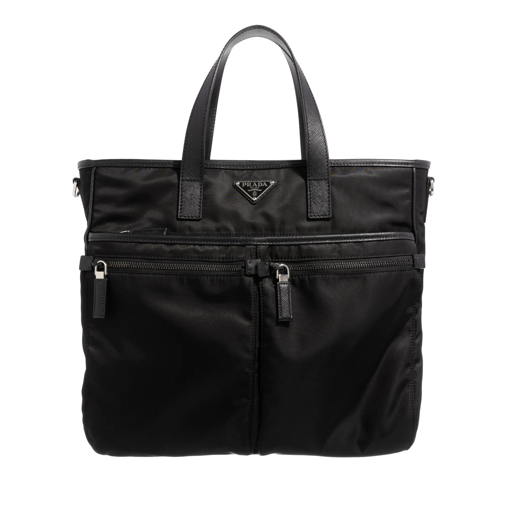 Prada Tote - Re-Nylon Tote Bag - Gr. unisize - in Schwarz - für Damen