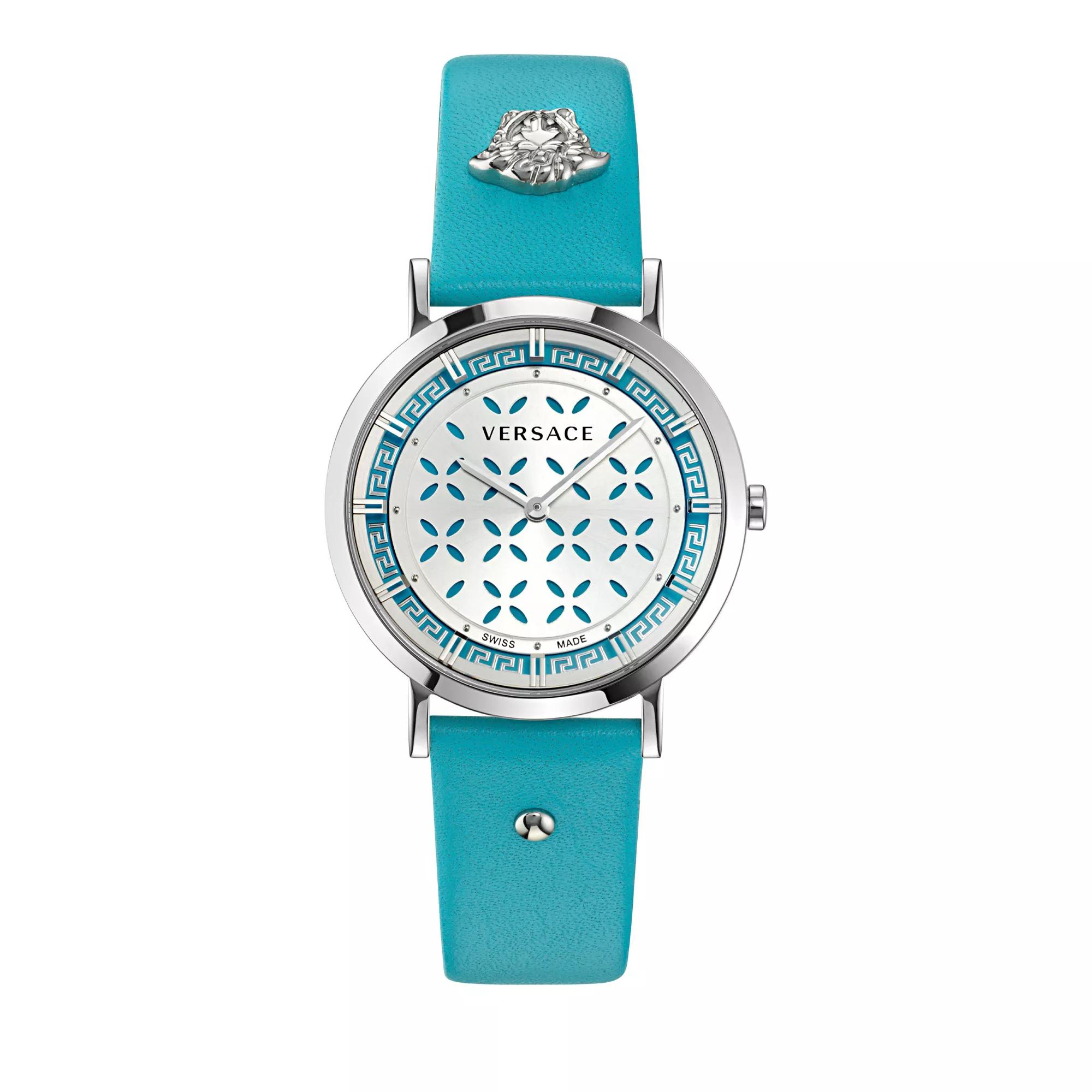 Versace Uhr - Ronda 762.3 Swiss Quartz 2 hands movement - Gr. unisize - in Blau - für Damen