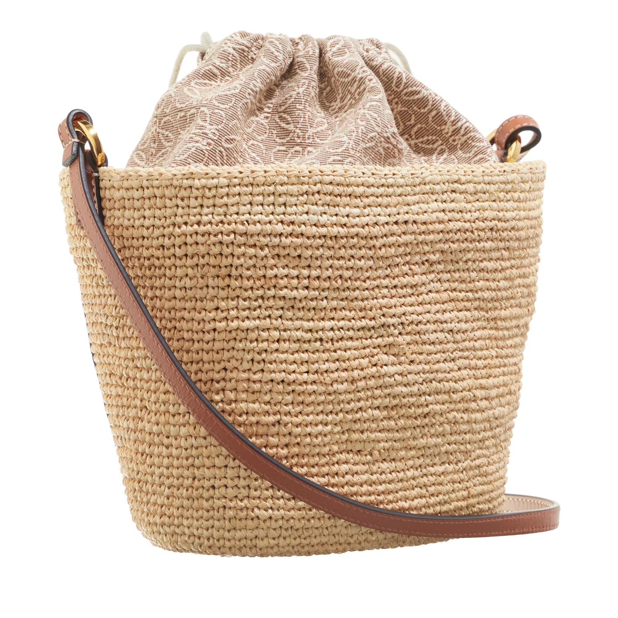 Loewe Crossbody bags Pochette DW Anagram in beige