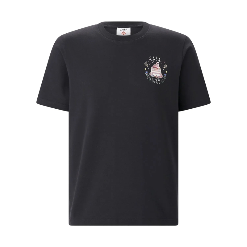 Casablanca T-shirt T-Shirt mit Print blau(Image 5)