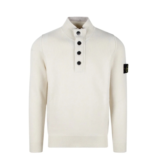 Stone Island Half-Zip Knit Pullover Neutrals Pullover