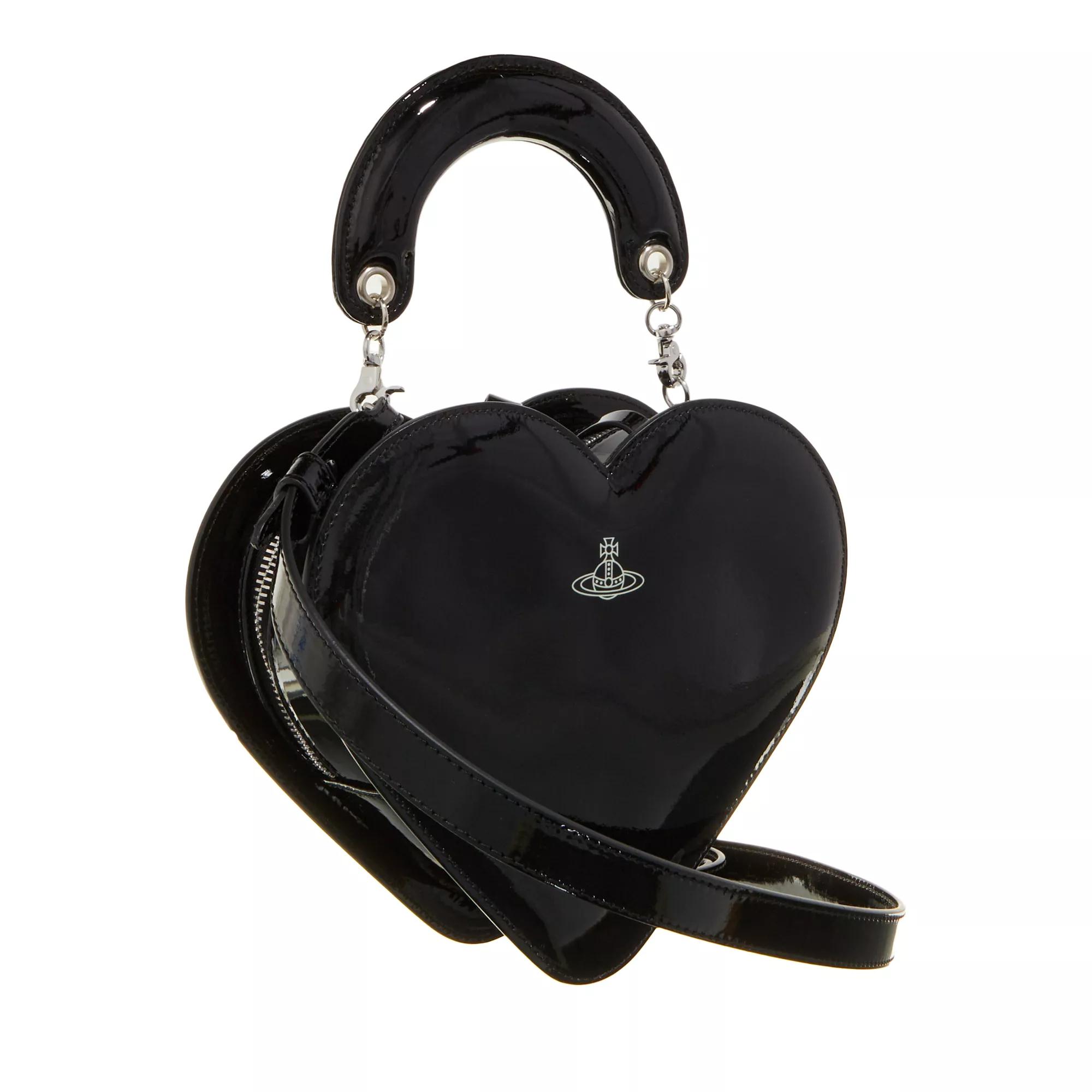 Vivienne Westwood Crossbody bags Josephine Heart Crossbody in zwart