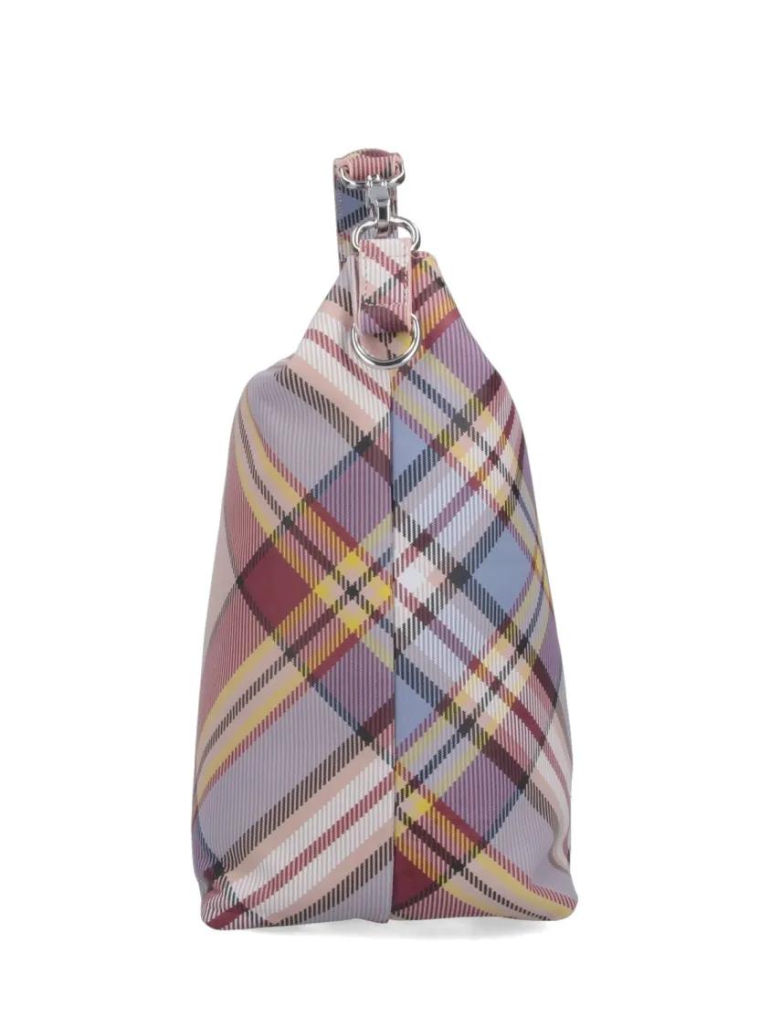 Vivienne Westwood Bucket bags Tartan Logo Bucket Bag – Multicolor in meerkleurig
