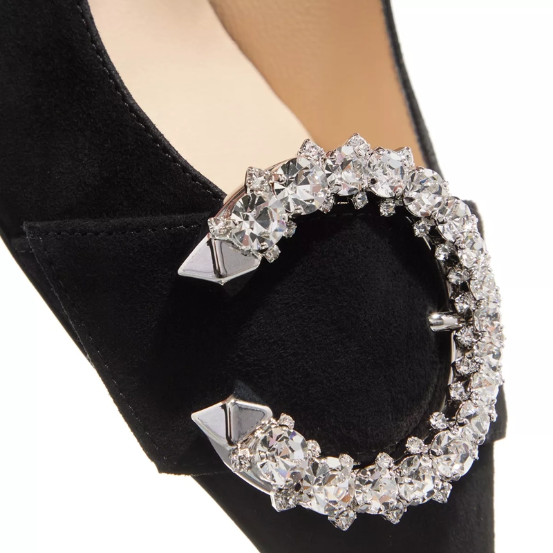 Jimmy Choo Pumps Melva Suede Pumps Black (Image 3)