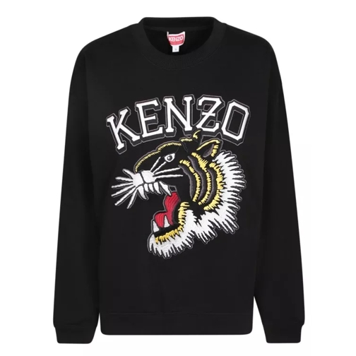 Kenzo Tiger Print Sweatshirt Black Truien