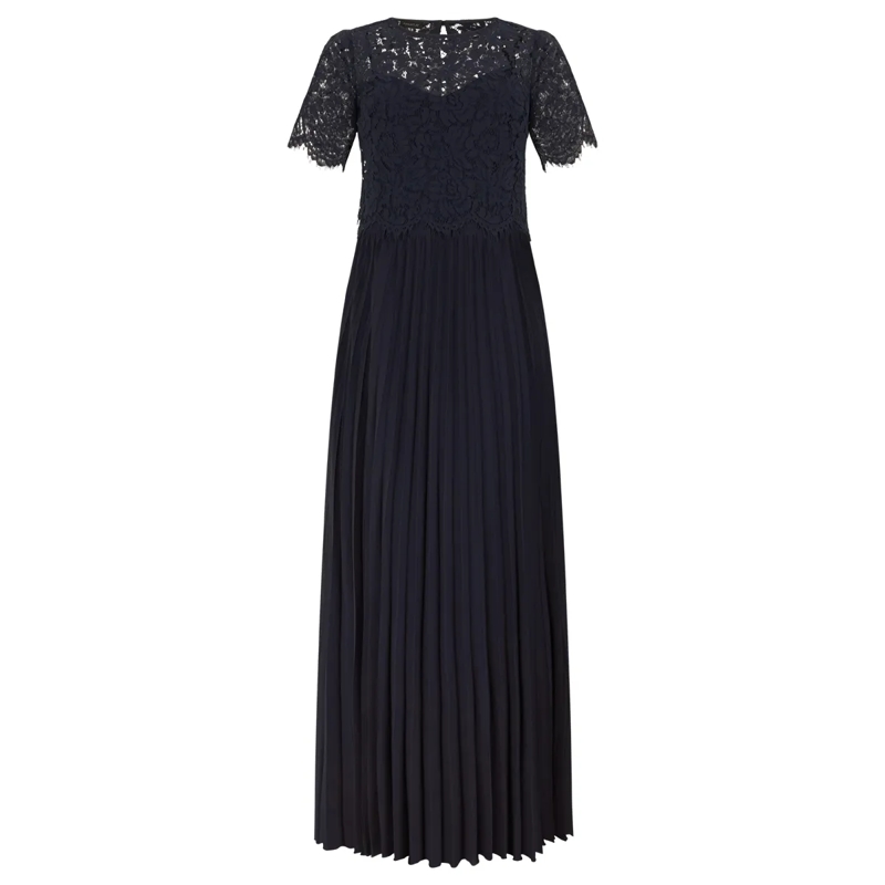 Apart Abendkleid Abendkleid mit Spitzenjacke dunkel-blau