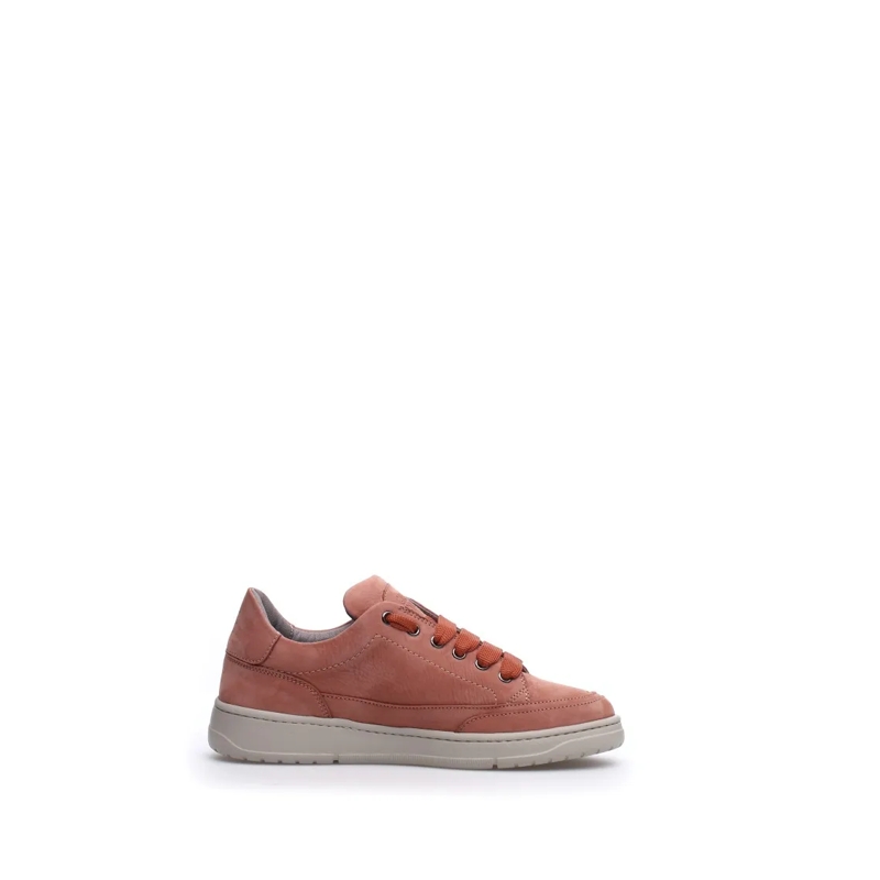 Candice Cooper Low-Top-Sneaker Minimalist Pink Sneakers With Iconic Branding Pink