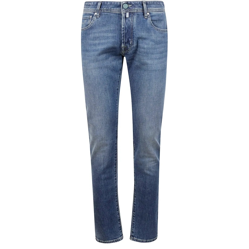 Jacob Cohen Jeans mit geradem Bein Jeans Denim blau