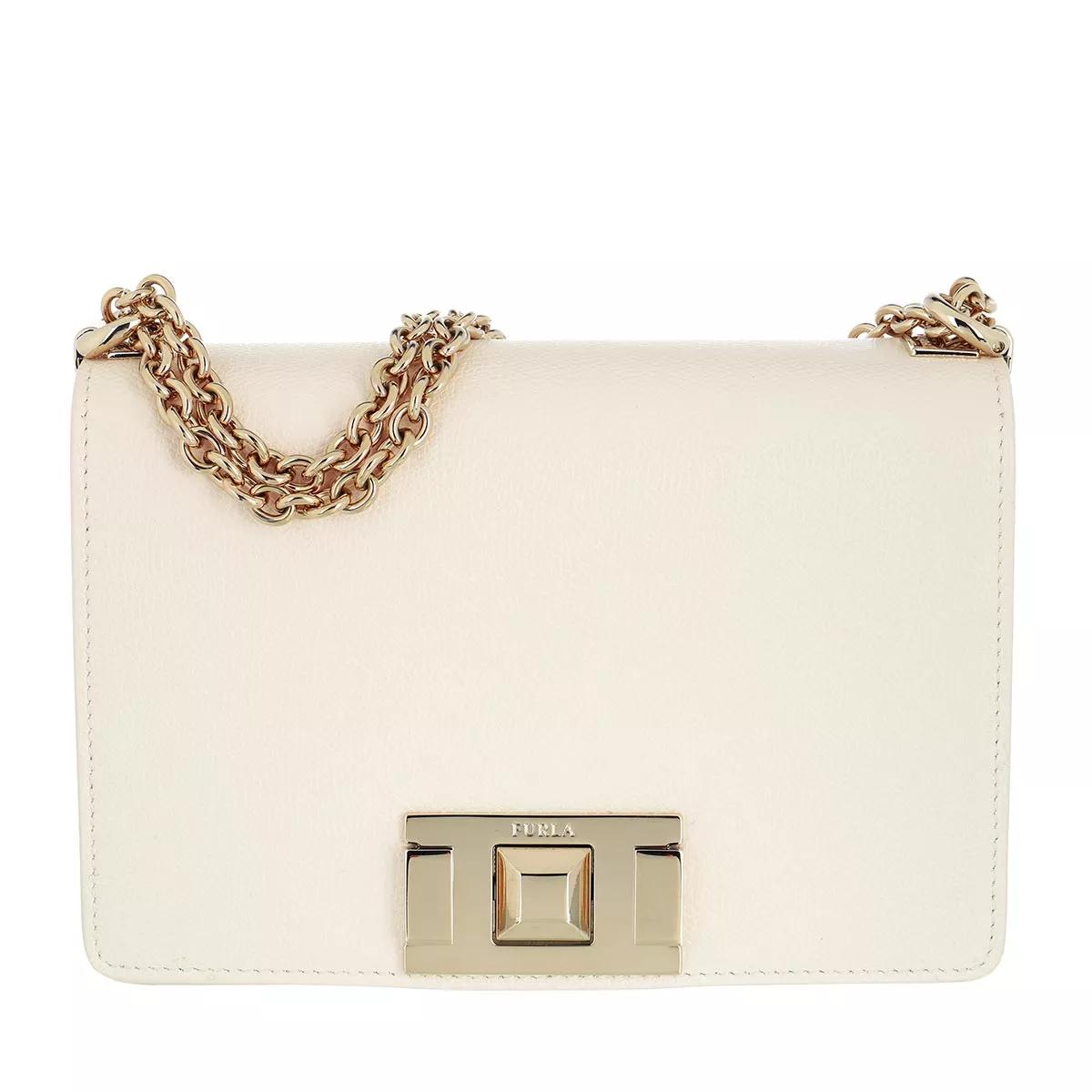 Furla Crossbody Bags - Furla Mimi%27 Mini Crossbody - Gr. unisize - in Creme - für Damen