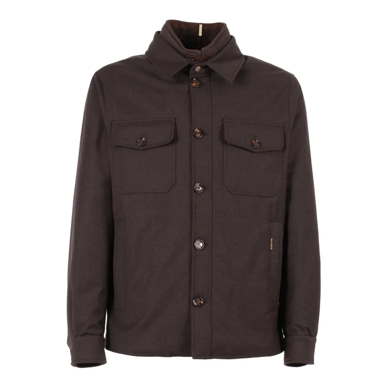 Moorer  Kurzmantel Duino mit gestepptem Innenfutter u0213 brown