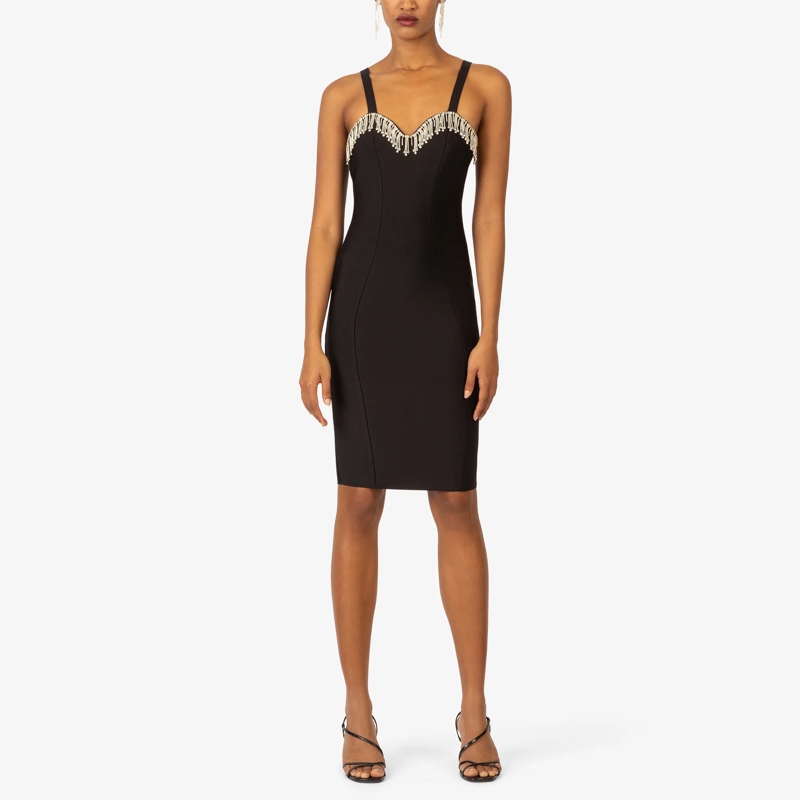 Kraimod Midikleid Bandagekleid rot(Image 2)