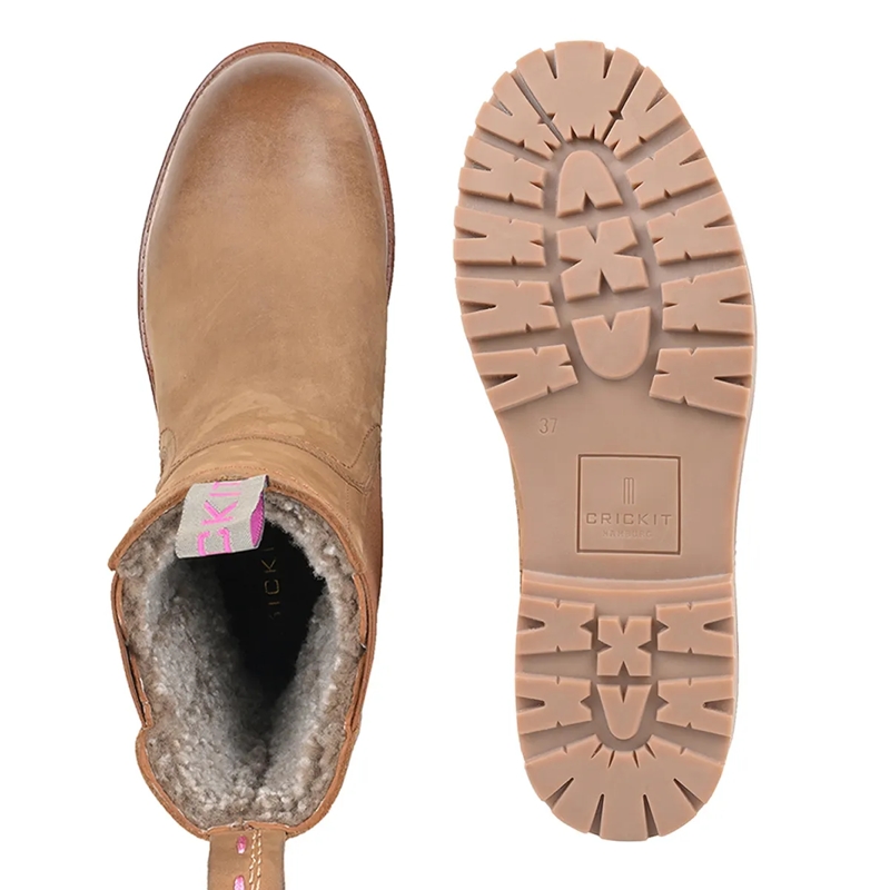 Crickit Chelsea Boots Stiefelette SALTO cognac(Image 7)