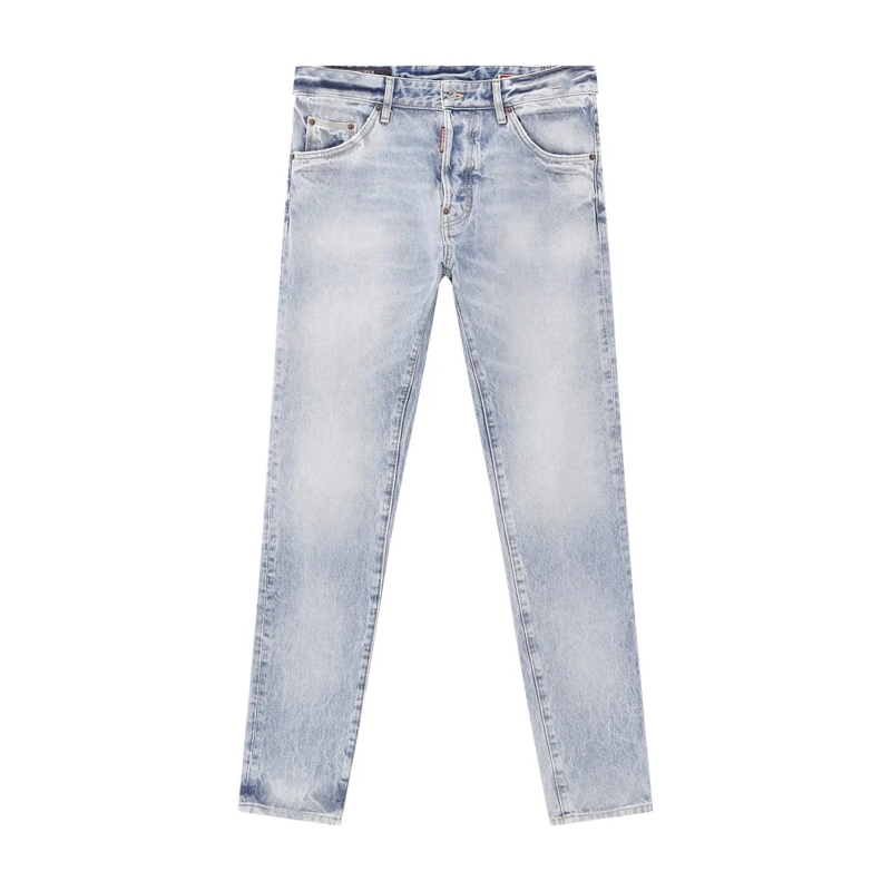 Dsquared2 Jeans Regular-Fit Jeans Teddy blau