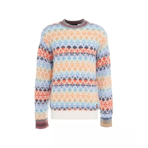 Dsquared2 Multicolor Jacquard Sweater Multicolor Maglione