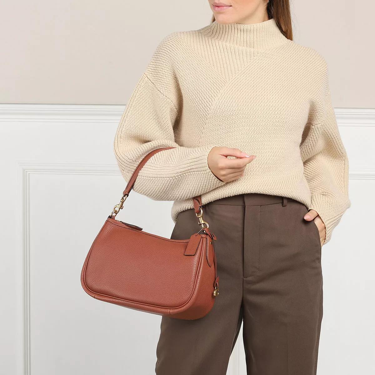 COACH Cary Soft Pebble Leather Crossbody Bag