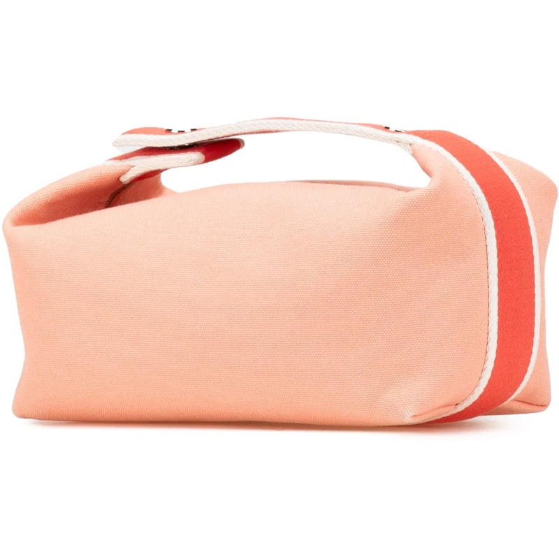 Hermès Necessaire Small Canvas Bride A Brac Case rose