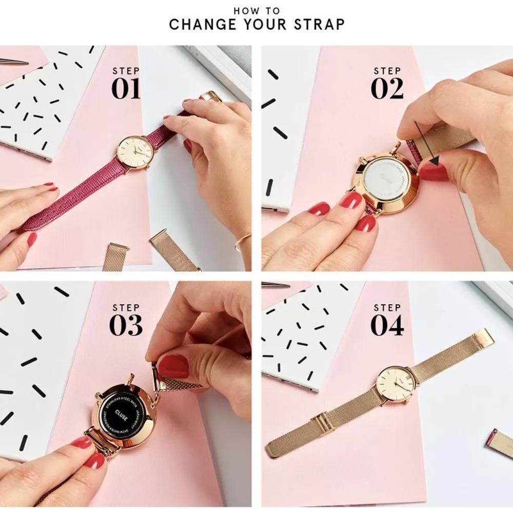 Thumbnail - CLUSE Uhr - Minuit Uhr - Gr. unisize - in Gold - für Damen