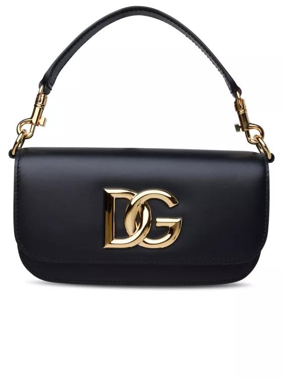 Dolce&Gabbana Shopper - Black Leather Bag - Gr. unisize - in Schwarz - für Damen