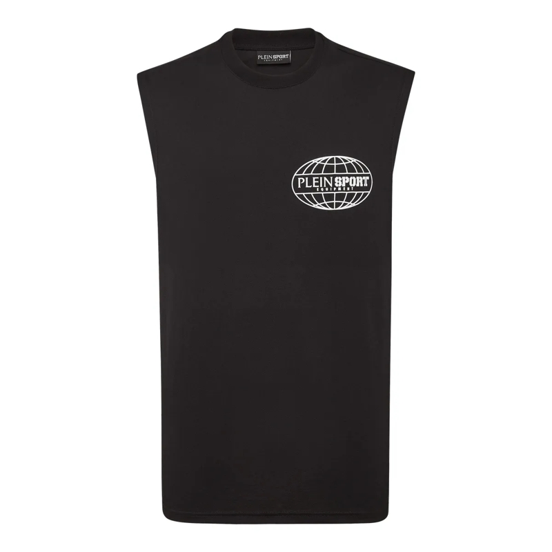 Plein Sport Top Tank-Top schwarz